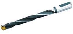 Kennametal - 30 to 30mm Diam, 10xD, 300mm Max Depth, 32mm Shank Diam, 335mm Flute, 400mm OAL, Replaceable Tip Drill - KSEM3000 Insert, 7 Seat Size, Series KSEM - Exact Tool & Supply