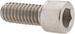 Value Collection - 5/16-18 UNC Hex Socket Drive, Socket Cap Screw - Grade 18-8 Stainless Steel, Fully Threaded, 3/4" Length Under Head - Exact Tool & Supply