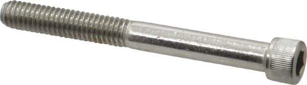 Value Collection - 5/16-18 UNC Hex Socket Drive, Socket Cap Screw - Grade 18-8 Stainless Steel, Partially Threaded, 3" Length Under Head - Exact Tool & Supply