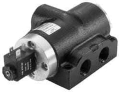 ARO/Ingersoll-Rand - 1/2", K Series 4-Way High Flow Stacking Solenoid Valve - 120 VAC, 2.57 CV Rate, 2.56" High - Exact Tool & Supply