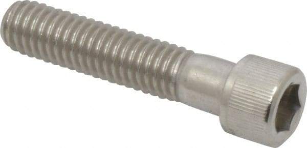 Value Collection - 3/8-16 UNC Hex Socket Drive, Socket Cap Screw - Grade 18-8 Stainless Steel, Partially Threaded, 1-3/4" Length Under Head - Exact Tool & Supply