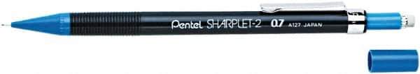 Pentel - 0.7mm Lead Mechanical Pencil - Black - Exact Tool & Supply