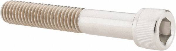 Value Collection - 3/8-16 UNC Hex Socket Drive, Socket Cap Screw - Grade 18-8 Stainless Steel, Partially Threaded, 2-1/2" Length Under Head - Exact Tool & Supply