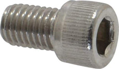 Value Collection - 1/4-28 UNF Hex Socket Drive, Socket Cap Screw - Grade 18-8 Stainless Steel, 3/8" Length Under Head - Exact Tool & Supply