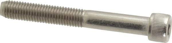 Value Collection - 1/4-28 UNF Hex Socket Drive, Socket Cap Screw - Grade 18-8 Stainless Steel, 2" Length Under Head - Exact Tool & Supply
