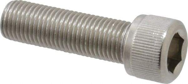 Value Collection - 3/8-24 UNF Hex Socket Drive, Socket Cap Screw - Grade 18-8 Stainless Steel, 1-1/4" Length Under Head - Exact Tool & Supply