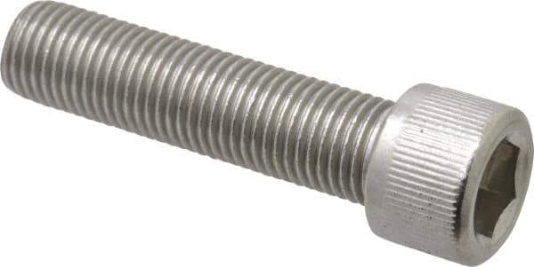 Value Collection - 3/8-24 UNF Hex Socket Drive, Socket Cap Screw - Grade 18-8 Stainless Steel, 1-1/2" Length Under Head - Exact Tool & Supply