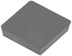 Hertel - SNU422 Grade HT10 Carbide Turning Insert - Uncoated, 90° Square, 1/2" Inscr Circle, 1/8" Thick, 1/32" Corner Radius - Exact Tool & Supply