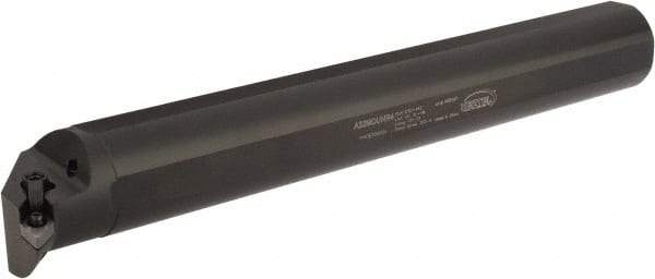 Hertel - 2-1/2" Min Bore Diam, 16" OAL, 2" Shank Diam, A-MDUN Indexable Boring Bar - DN.. Insert, Screw or Clamp Holding Method - Exact Tool & Supply