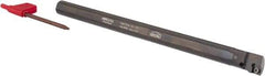 Hertel - 0.6" Min Bore Diam, 8" OAL, 1/2" Shank Diam, A-SCLP Indexable Boring Bar - CP.. Insert, Screw Holding Method - Exact Tool & Supply