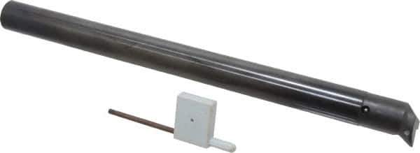 Hertel - 0.98" Min Bore Diam, 10" OAL, 3/4" Shank Diam, A-SDUP Indexable Boring Bar - DP.. 32.52 Insert, Screw Holding Method - Exact Tool & Supply