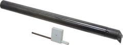 Hertel - 0.98" Min Bore Diam, 10" OAL, 3/4" Shank Diam, A-SDUP Indexable Boring Bar - DP.. 32.52 Insert, Screw Holding Method - Exact Tool & Supply