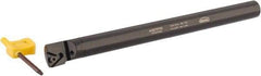 Hertel - 0.93" Min Bore Diam, 10" OAL, 3/4" Shank Diam, A-STFP Indexable Boring Bar - TP.. 21.51 Insert, Screw Holding Method - Exact Tool & Supply
