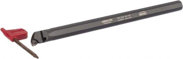 Hertel - 0.6" Min Bore Diam, 8" OAL, 1/2" Shank Diam, A-SWLP Indexable Boring Bar - WP.. 32.52 Insert, Screw Holding Method - Exact Tool & Supply