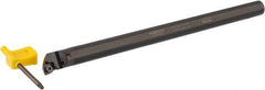 Hertel - 0.77" Min Bore Diam, 10" OAL, 5/8" Shank Diam, A-SWLP Indexable Boring Bar - WP.. 32.52 Insert, Screw Holding Method - Exact Tool & Supply