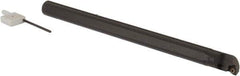 Hertel - 0.6" Min Bore Diam, 8" OAL, 1/2" Shank Diam, A-SWLP Indexable Boring Bar - WP.. Insert, Screw Holding Method - Exact Tool & Supply