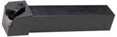 Hertel - MTFN, Right Hand Cut, 0° Lead Angle, 1-1/2" Shank Height x 1-1/2" Shank Width, Negative Rake Indexable Turning Toolholder - 6" OAL, TN..54. Insert Compatibility, Screw or Clamp Holding Method - Exact Tool & Supply