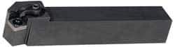 Hertel - MSKN, Right Hand Cut, 15° Lead Angle, 1" Shank Height x 1" Shank Width, Negative Rake Indexable Turning Toolholder - 6" OAL, SN..43. Insert Compatibility, Series Multi-Option - Exact Tool & Supply