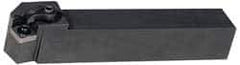 Hertel - MSKN, Right Hand Cut, 15° Lead Angle, 1" Shank Height x 1" Shank Width, Negative Rake Indexable Turning Toolholder - 6" OAL, SN..43. Insert Compatibility, Series Multi-Option - Exact Tool & Supply