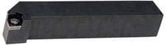 Hertel - SCLC, Left Hand Cut, 5° Lead Angle, 1" Shank Height x 1" Shank Width, Neutral Rake Indexable Turning Toolholder - 6" OAL, CC..32.5. Insert Compatibility, Series Screw-Type - Exact Tool & Supply