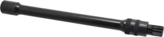 Proto - 1/2" Drive Impact Locking Socket Extension - 10" OAL, Black Oxide Finish - Exact Tool & Supply