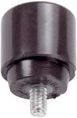 Proto - 1" Face Diam, Grade Medium, Red Hammer Tip/Face - Plastic - Exact Tool & Supply