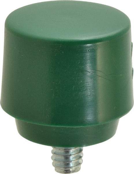 Proto - 1" Face Diam, Grade Tough, Green Hammer Tip/Face - Plastic - Exact Tool & Supply