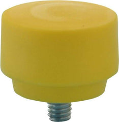 Proto - 1-1/2" Face Diam, Grade Extra Hard, Yellow Hammer Tip/Face - Plastic - Exact Tool & Supply