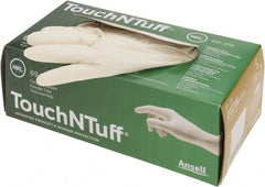 Ansell - Size S, 5 mil, Industrial Grade, Powder Free Latex Disposable Gloves - Exact Tool & Supply