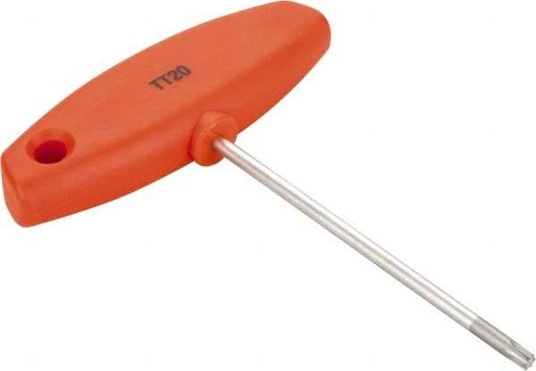 Kennametal - T20 Torx Drive, T Handle Driver for Indexable Shell Mills - Compatible with Insert Screws - Exact Tool & Supply