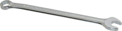 Proto - 7/16" 12 Point Offset Combination Wrench - 15° Offset Angle, 7" OAL, Steel, Chrome Finish - Exact Tool & Supply