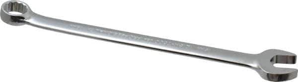 Proto - 18mm 12 Point Combination Wrench - 15° Offset Angle, 10-1/2" OAL, Steel, Chrome Finish - Exact Tool & Supply