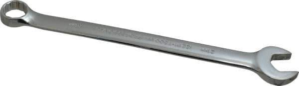 Proto - 21mm 12 Point Offset Combination Wrench - 15° Offset Angle, 10-1/8" OAL, Steel, Chrome Finish - Exact Tool & Supply