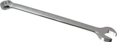 Proto - 22mm 12 Point Offset Combination Wrench - 15° Offset Angle, 11-1/2" OAL, Steel, Chrome Finish - Exact Tool & Supply