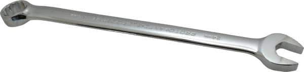 Proto - 24mm 12 Point Combination Wrench - 15° Offset Angle, 12-7/8" OAL, Steel, Chrome Finish - Exact Tool & Supply