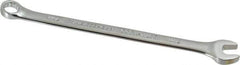 Proto - 7mm 12 Point Offset Combination Wrench - 15° Offset Angle, 4-1/8" OAL, Steel, Chrome Finish - Exact Tool & Supply
