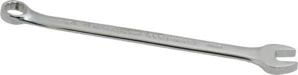 Proto - 9mm 12 Point Offset Combination Wrench - 15° Offset Angle, 4-3/8" OAL, Steel, Chrome Finish - Exact Tool & Supply