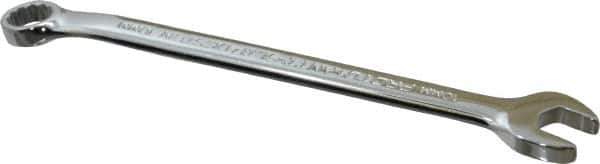 Proto - 10mm 12 Point Combination Wrench - 15° Offset Angle, 6-1/4" OAL, Steel, Chrome Finish - Exact Tool & Supply