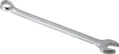 Proto - 12mm 12 Point Offset Combination Wrench - 15° Offset Angle, 6" OAL, Steel, Chrome Finish - Exact Tool & Supply