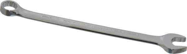 Proto - 13mm 12 Point Offset Combination Wrench - 15° Offset Angle, 6-3/8" OAL, Steel, Chrome Finish - Exact Tool & Supply