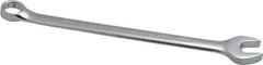 Proto - 14mm 12 Point Combination Wrench - 15° Offset Angle, 8-5/8" OAL, Steel, Chrome Finish - Exact Tool & Supply