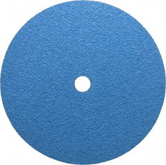 Norton - 9-1/8" Diam 7/8" Hole 24 Grit Fiber Disc - Very Coarse Grade, Zirconia Alumina, Series F826 - Exact Tool & Supply