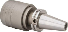 Accupro - CAT40 Taper Shank Rigid Tapping Adapter - 13/16 to 1-3/8" Tap Capacity, 4-3/4" Projection, Size 3 Adapter, Quick Change - Exact Tool & Supply