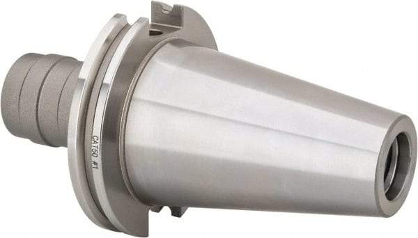 Accupro - CAT50 Taper Shank Rigid Tapping Adapter - #0 to 9/16" Tap Capacity, 3-3/8" Projection, Size 1 Adapter, Quick Change - Exact Tool & Supply