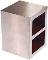 Suburban Tool - Precision Ground Box Parallel, ±0.0020" Tolerance - Cast Iron, Square & Parallel within 0.0005" per 6", 11/16" Thick x 5" Wide x 5" High x 5" Deep - Exact Tool & Supply