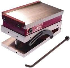 Suburban Tool - 6" Long x 12" Wide x 5-1/4" High, Series S2, Fine Pole, Sine Plate & Magnetic Chuck Combo - 0.0002" Tolerance, Square to 0.0003" - Exact Tool & Supply