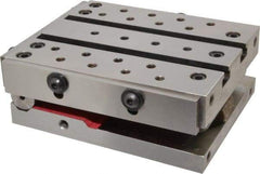 Suburban Tool - 6" Long x 5" Wide x 2-1/4" High, Precision Steel Sine Plate - Square to within 0.0002", 0.0002" Tolerance, 3/8-16 Hole - Exact Tool & Supply