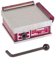 Suburban Tool - Standard Pole Rectangular Permanent Magnetic Block Chuck - 24" Long x 12" Wide x 2-5/8" High, Ceramic - Exact Tool & Supply