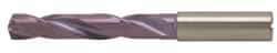 Guhring - 0.6299" 140° Solid Carbide Jobber Drill - FIREX Finish, Right Hand Cut, Spiral Flute, Straight Shank, 5.2362" OAL, SU Point - Exact Tool & Supply