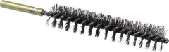 Value Collection - 3/4" Diam Helical Steel Tube Brush - Single Spiral, 0.012" Filament Diam, 3-1/2" Brush Length, 5-1/2" OAL, 1/4" Diam Shank - Exact Tool & Supply